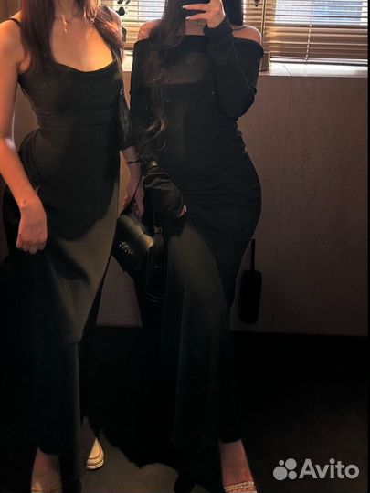 Вечернее платье в пол 42