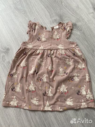 Платье летнее для девочки hm 86