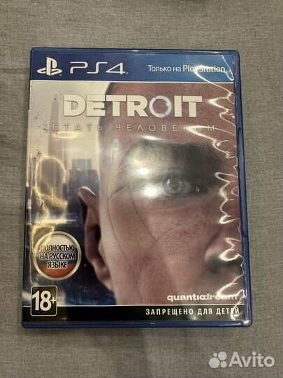 Detroit become human ps4 диск