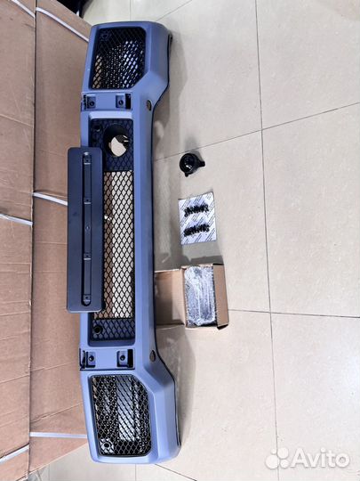 Передний бампер g-класс 63