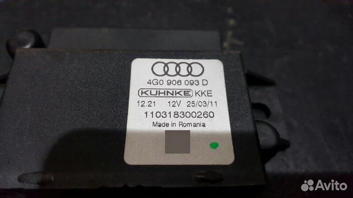 Блок управления топливным насосом Audi A7 4G CGW
