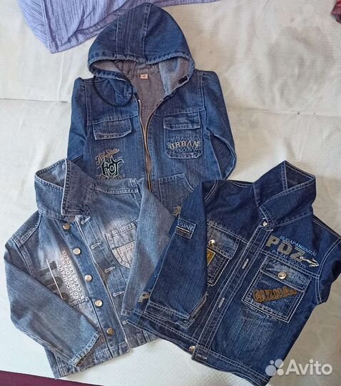 Джинсовая куртка для мальчика