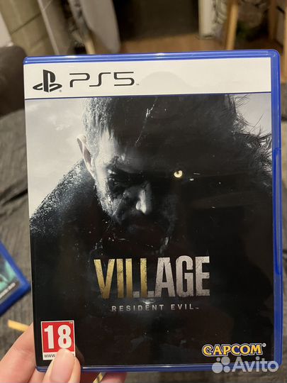 Resident evil village диск ps5