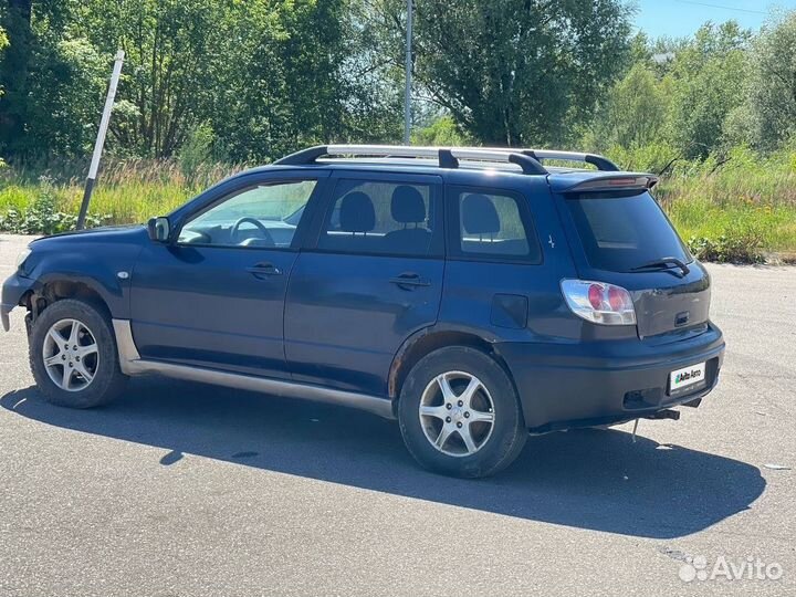 Mitsubishi Outlander 2.4 AT, 2003, 200 000 км