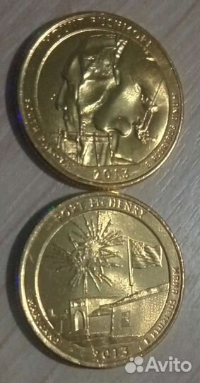 Монеты США памятные квотер