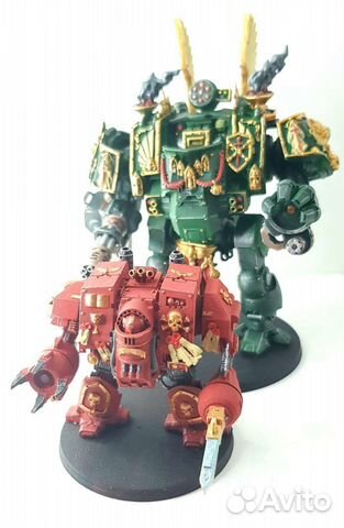 Warhammer 40000 миниатюры. Дредноут. 3д печать