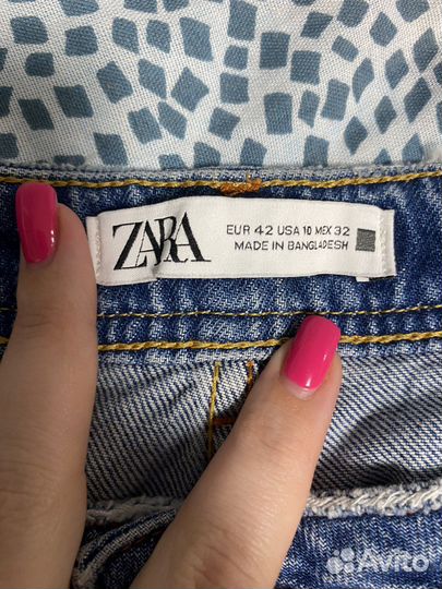 Джинсы zara
