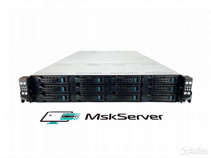 Сервер asus RS720Q-E8-RS12 8xCPU 4* 2x E5-2630v4 6