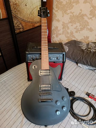 Электрогитара Epiphone Gothic Les Paul Studio торг