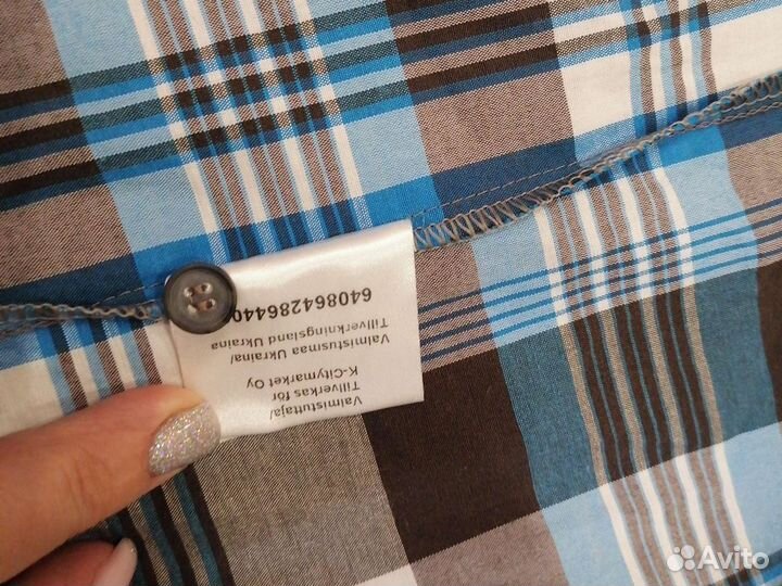 Рубашка джинсовая