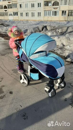 Прогулочная коляска camarelo elf