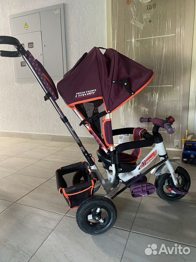 Велосипед трехколесный с ручкой