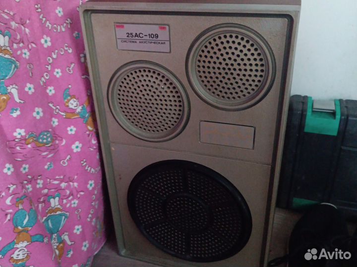 Акустические колонки СССР