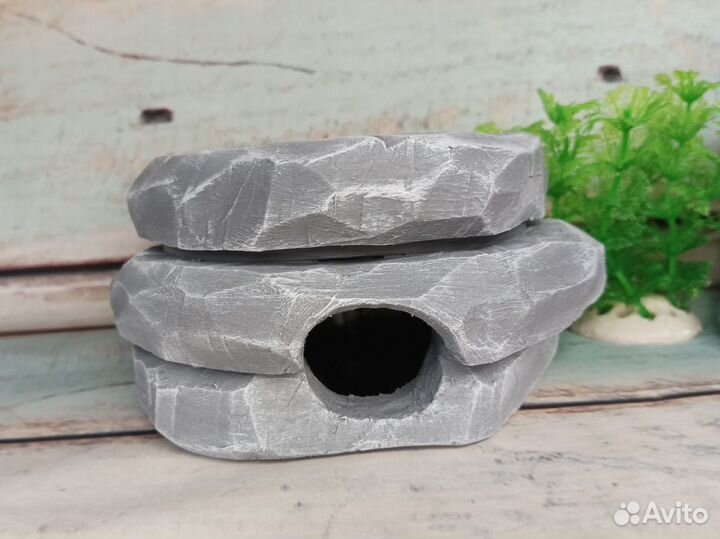 Влажная камера, укрытие,грот для гекконов