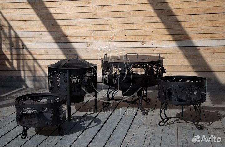 Костровая чаша, кострище