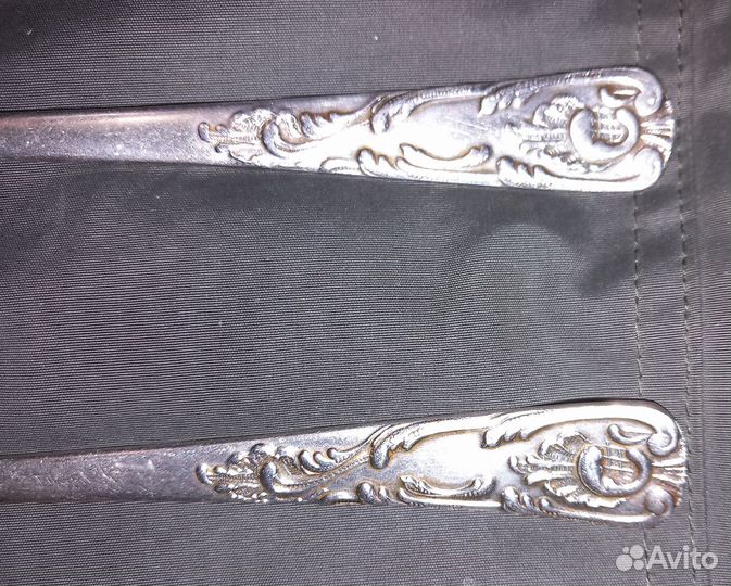 Красивые мельхиоровые ложки СССР Винтаж