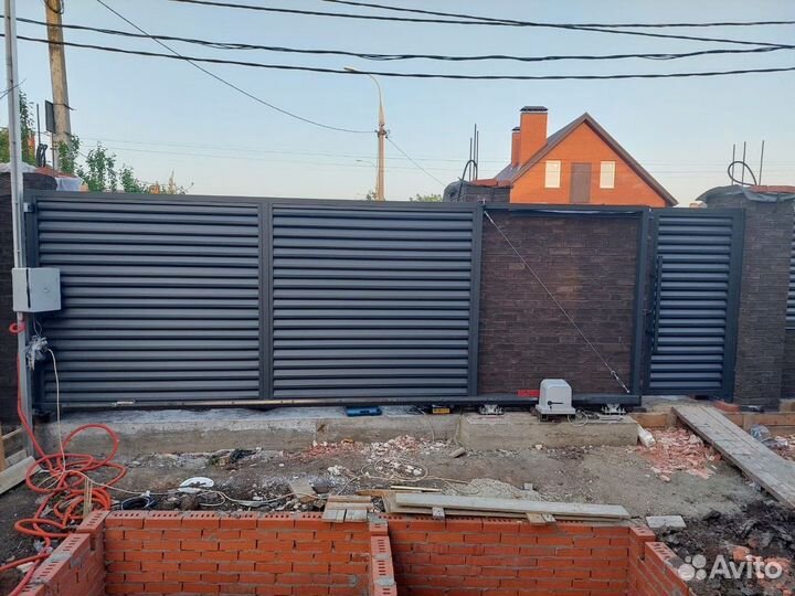 Забор жалюзи без посредников