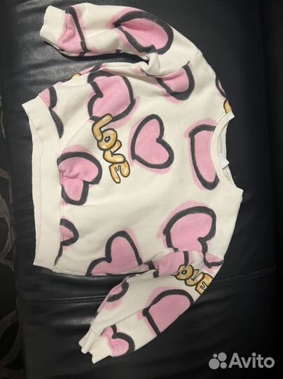 Свитшот zara для девочки 98