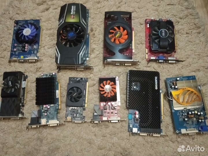 Комплектующие, видеокарты, ssd, провода (hdmi/VGA)