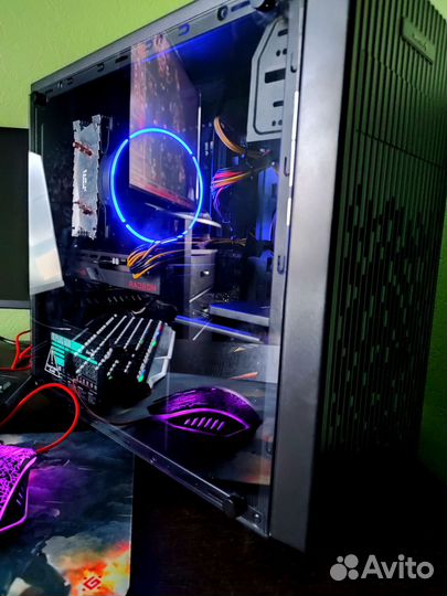Игровой компьютер intel 8 ядер / RX 6600 8gb
