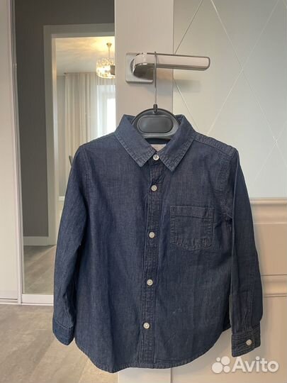 Рубашка Mango kids для мальчика