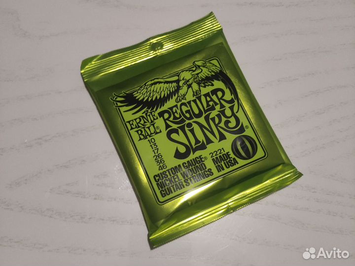Струны Ernie Ball Slinky USA 2221 новые