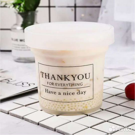 Наклейки на упаковку Thank you / Стикеры