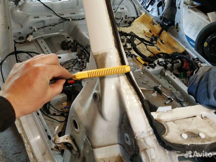 Передняя часть кузова Renault megane 3
