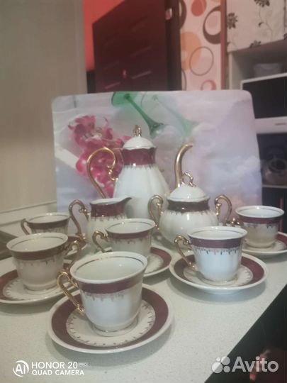 Кофейный сервиз СССР югославия