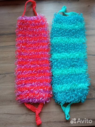 Мочалка ручной работы