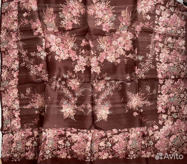 Отрезы, натуральный шелк, шелковые платки