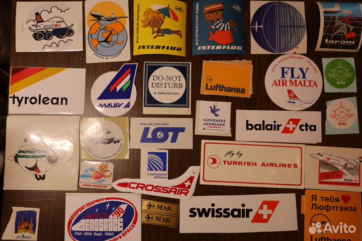 Авиация наклейки