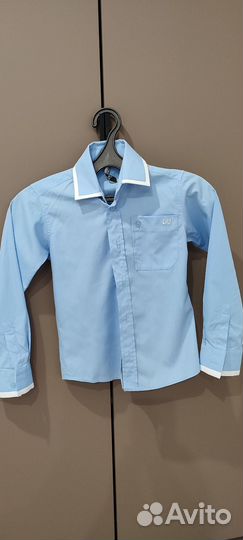 Рубашки на мальчика 122-128