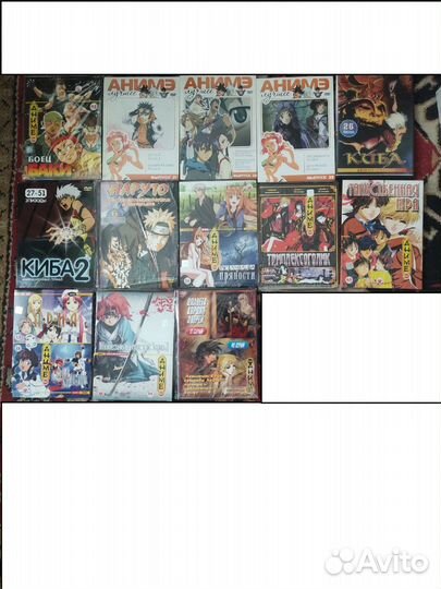 Продам DVD диски с Аниме