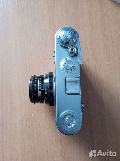 Плёночный фотоаппарат СССР Фед 3 и Сокол автомат