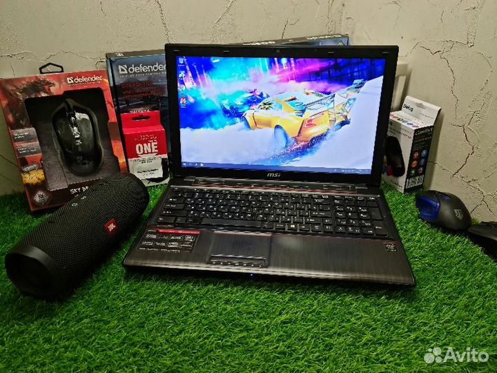 Noutbuk MSI игровой с гарантией