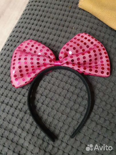 Ободок бант, (для костюма куклы)