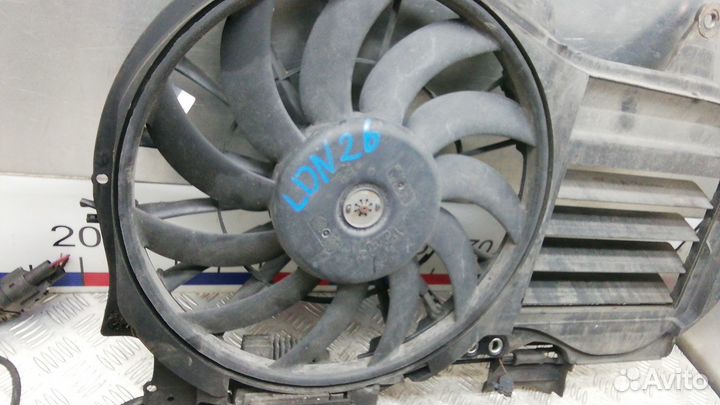Вентилятор радиатора audi A4 2004-2006 2007