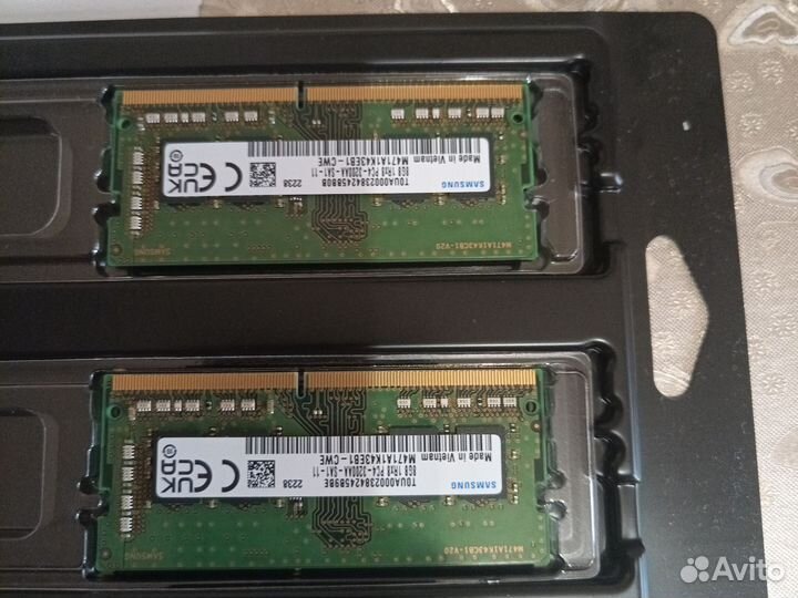 Оперативная память для ноута ddr4 16gb (двухканал)