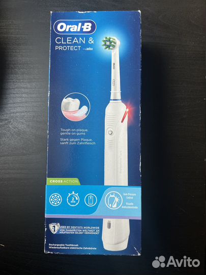 Зубная щетка oral b новая