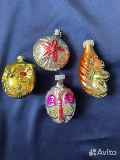 Елочные игрушки СССР