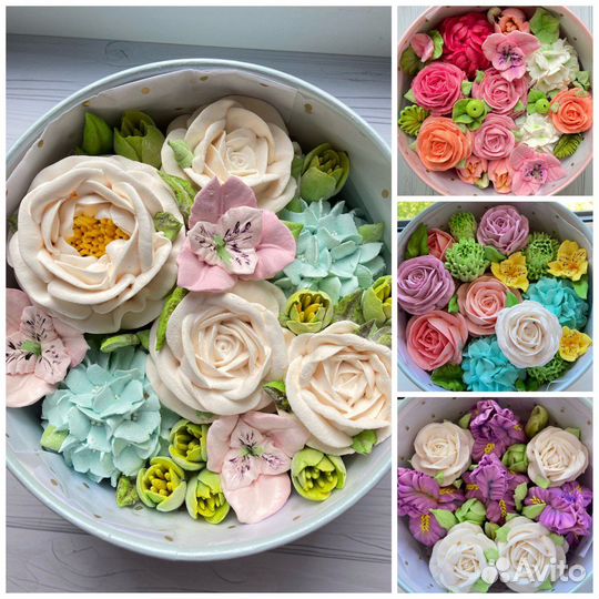 Зефирный букет\зефир ручной работы