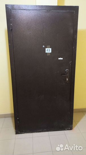 Двери входные металлические 96 б.у