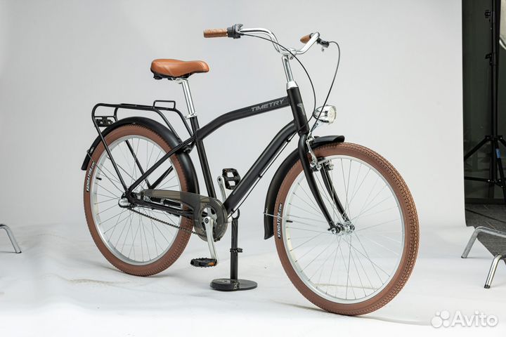 Городской велосипед timetry 26 TT 265, черный