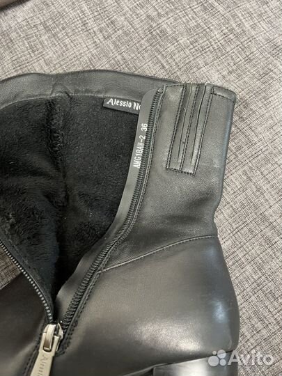 Сапоги женские натуральная кожа италия