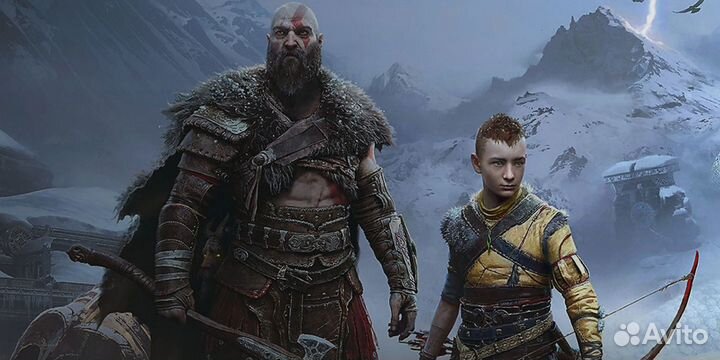 God of War: Ragnarok (PS5) б/у, Полностью Русский