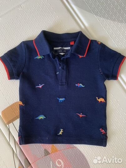 Поло для мальчика 6-9 месяцев