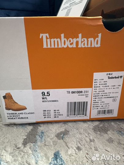 Ботинки timberland 6 inch boot