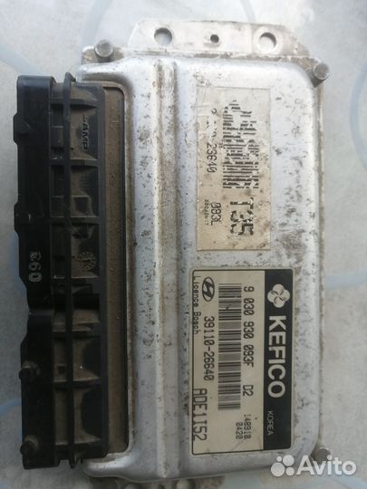 Блок управления на хендай акцент