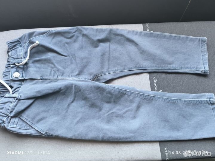 Джинсы zara для мальчика 104